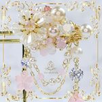40-65cmドール対応 ヘアクリップ  桜日和