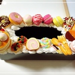 ♥スイーツデコ　ティッシュボックス♥