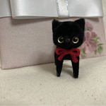 黒猫ちゃん　モールアート　モールベア 