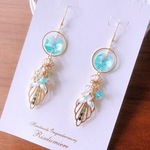 人魚のバブルピアス／イヤリング