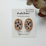 アニマル＊オーバルピアス(ｻｰｼﾞｶﾙｽﾃﾝﾚｽ)