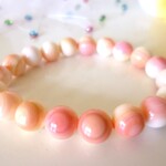 🌺良縁💗愛情🌺無限大の幸運☆可愛いピンク☆　☆カリブ海☆バハマ産☆　☆高品質ＡＡＡ☆　☆クィーンコンクシェル☆　☆１０ｍｍ☆　☆１６ｃｍ☆