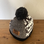 【再販♪3】キッズ M ベビー ポンポン付き ニット帽 子供用＊星キルトニット＊帽子 M50〜54