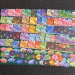 お花フレークシール