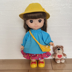 【送料無料】メルちゃんソランちゃんレミンちゃん保育園服と帽子とバックのセット