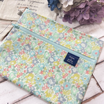 新作　リバティ　ダブルファスナーポーチ