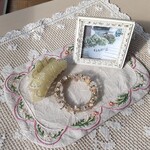 ✨手刺繍フリーマット✨手刺繍ランチョンマット✨