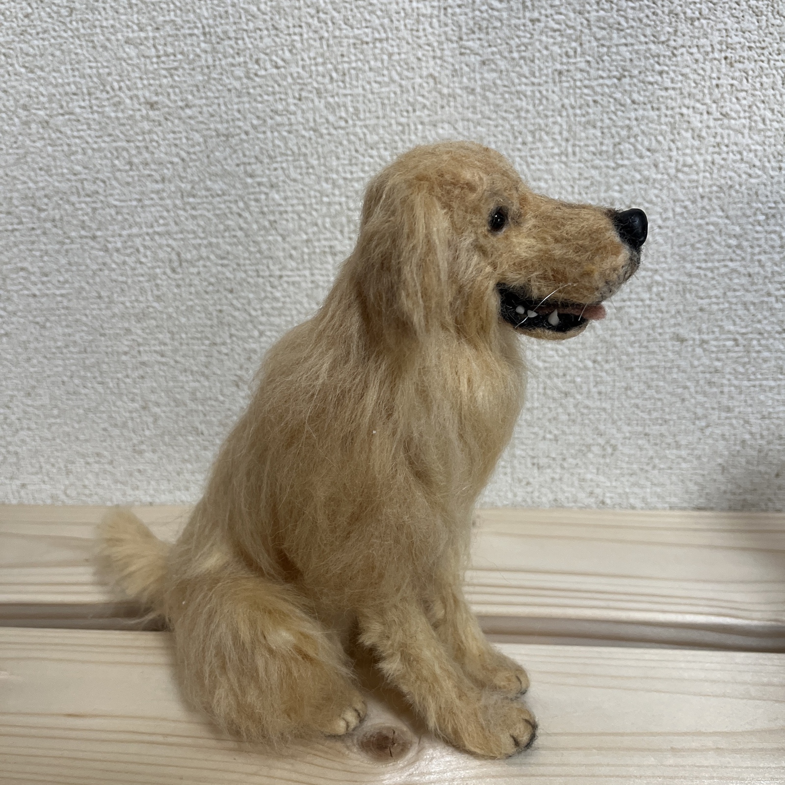 羊毛フェルト ゴールデンレトリバー - keyoooo | minne byGMO