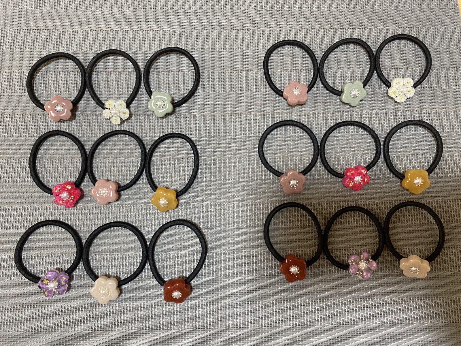 お花のヘアゴム B - Mの空間 | minne byGMOペパボ 国内最大級の 