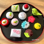 冬の和菓子♡フェルトままごと