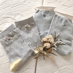 2足セット♪靴下好きさんのための詰め合わせ♪手縫い刺繍＊ボタニカル〜B