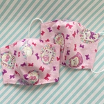 NEW🎀二枚セット　キッズマスク　🎀ハリネズミリボン🎀