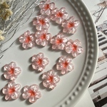 【20個】アクリル　桜　カボション