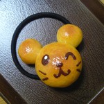 ねずみパンのヘアゴム