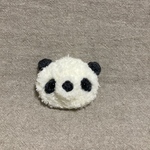 ふわふわパンダちゃんブローチ🐼再販