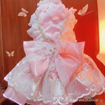 💐Princessdogdress💐メルヘン　ロマンチックお姫様　犬服　猫服　ドレス　ギフト　イベント　お散歩