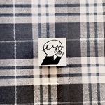 963hanko ラバースタンプ: ヤッホーぼうや