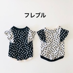 フレブル　🖤🤍ラッフルスリーブトップス