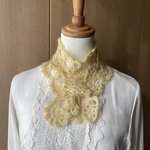 シルクモヘアのミニマフラー