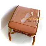 kegaiさま♡専用ページ　ランドセルカバー★  透明カバー　キャメル　colour 横幅26.5cm対応size   高さ47cmの仕上がり