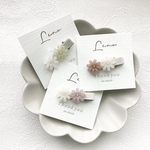 【2SET＊】2flower ◇ hair clip