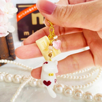 バレンタイン限定❤🍫🐈🐾ホワイトチョコレート猫チャーム