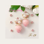 【再販】いちご大好き♡ゆめかわ♡スイートピンク♡いちご・ストロベリー♡ピアス