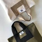 MINI KONOJI  TOTE【キナリ/カーキ】※マグネットフック付き※受注生産※ご入金確認後に作製します。