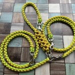 パラコード　2頭引き用リード（カフェリード）