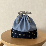 星柄のお弁当袋（+ダンガリー