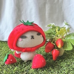 うさぎ うさまろ ぬいぐるみ いちご