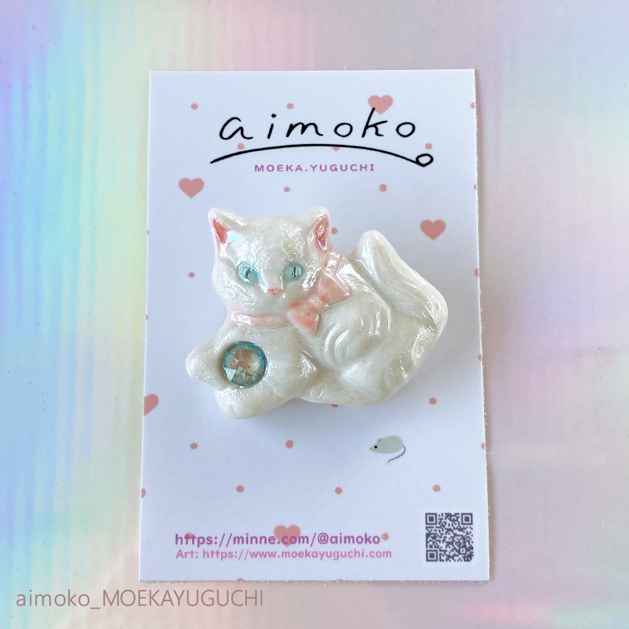キティ・ブローチ - aimoko | minne byGMOペパボ 国内最大級の