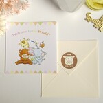 出産祝いメッセージカード　封筒付き
