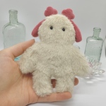ややぴい ぬいぐるみ 《クリーム×ピンク》