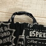 keikobear様専用★横長お着替え袋　体操着入れ★ロゴ　英語　ブラック　黒