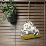 車大好き！　製図　入園入学　コップ袋　巾着　オーダー　男の子　女の子　幼稚園　保育園　小学生　かっこいい