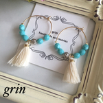 夏SALE！タッセルピアス