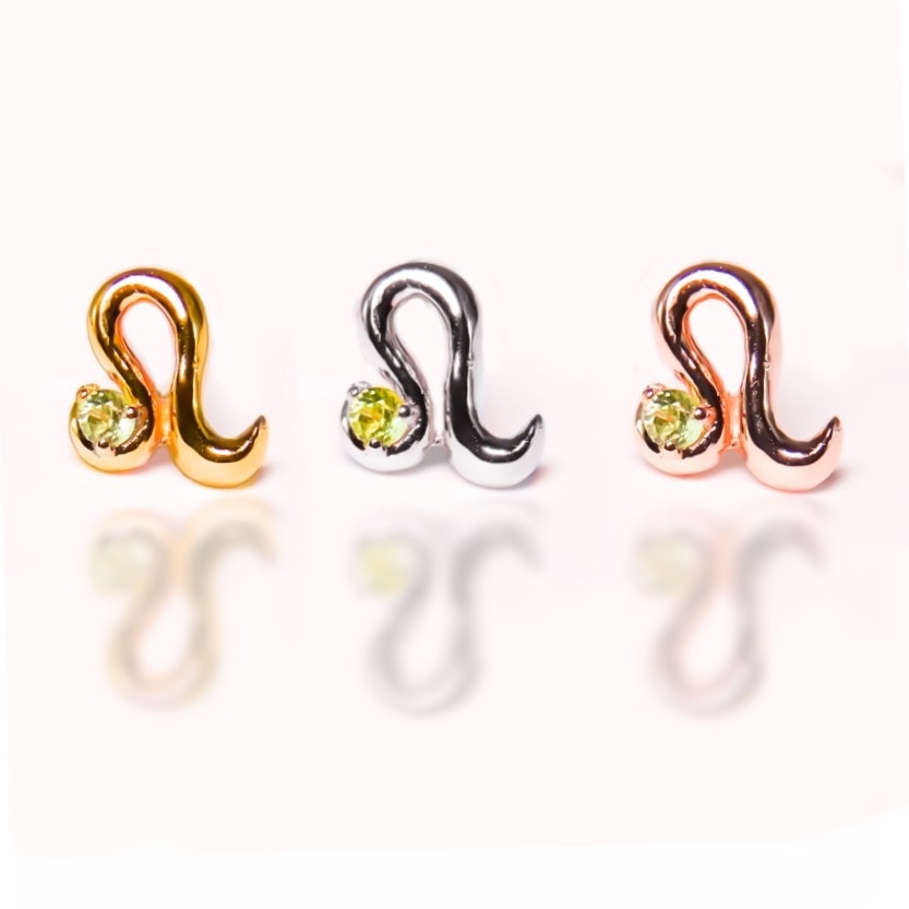 STAR JEWELRY zodiac ピアス Leo （獅子座） GYPPHY - 12 CONSTELLATIONS LEO PIERCE / 12星座 リオ ピアス