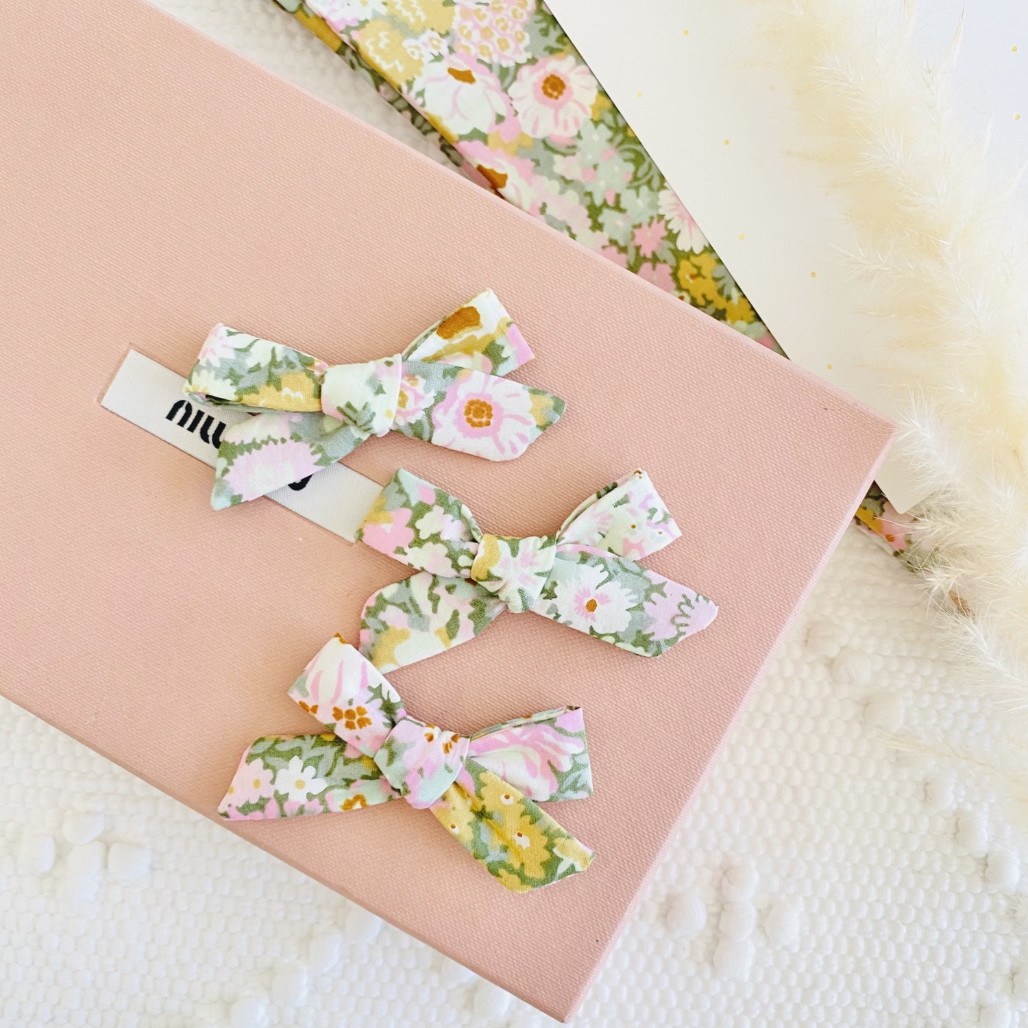 17 リバティ ベビーヘアクリップ 2個セット ソープ 17 リバティ ベビー