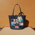 ランダムパッチ　バケツバッグ　Mサイズ