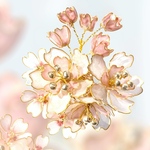 桜満開！コサージュmini ⭐︎アメリカンフラワー