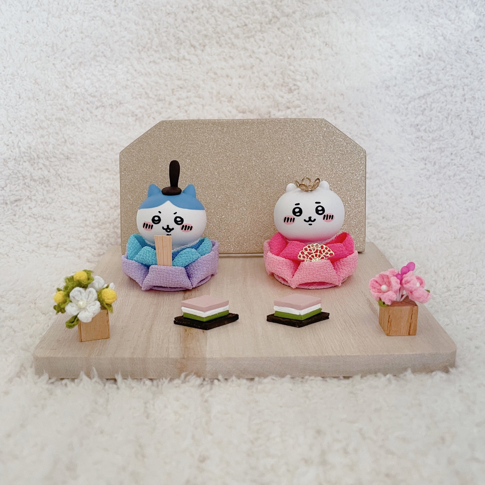 ちいかわテトラフィビッツ用 お雛さま着せ替えセット - hanamomo-mam