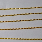 【 ビーズクラブ 】 アクセサリーパーツ チェーン ボールチェーン φ1.5mm 金 2ｍ