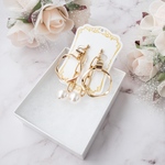 【UNICORN】Chain & Square イヤリング ピアス