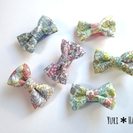 ＊LIBERTY＊ 選べるミルキーカラー☆ヘアクリップ☆