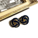 AMERICA VINTAGE EARRING  USA 結ヴィンテージ　イヤリング　アンティーク  クラシカル　フラワー　大ぶり　クリップ　ナチュラル　カジュアル　ビーズ　コスチューム　2023