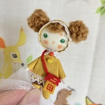 バックを持ったおだんごちゃん