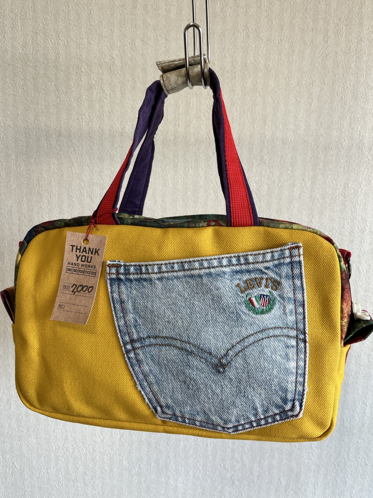 ポニョ　3way ボストンバッグ(M)　ハンドメイド ボストンバッグの人気通販 | minne byGMOペパボ 国内最大級の