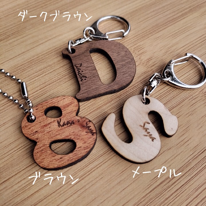 ❁オーダー承ります❁　お名前 イニシャル キーホルダー 名入れ アルファベットキーホルダー イニシャルキーホルダー お名前