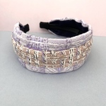 LINTON TWEED♡素敵なツイードをシンプルに♡カチューシャ♡幅広